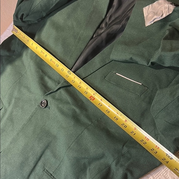Men's Green suit Blazer. NWT. XXXL runs small. Fits like XL. - Picture 6 of 9